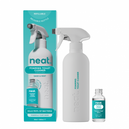 Neat Foaming Toilet Cleaner Starter Pack- Sage & Mint